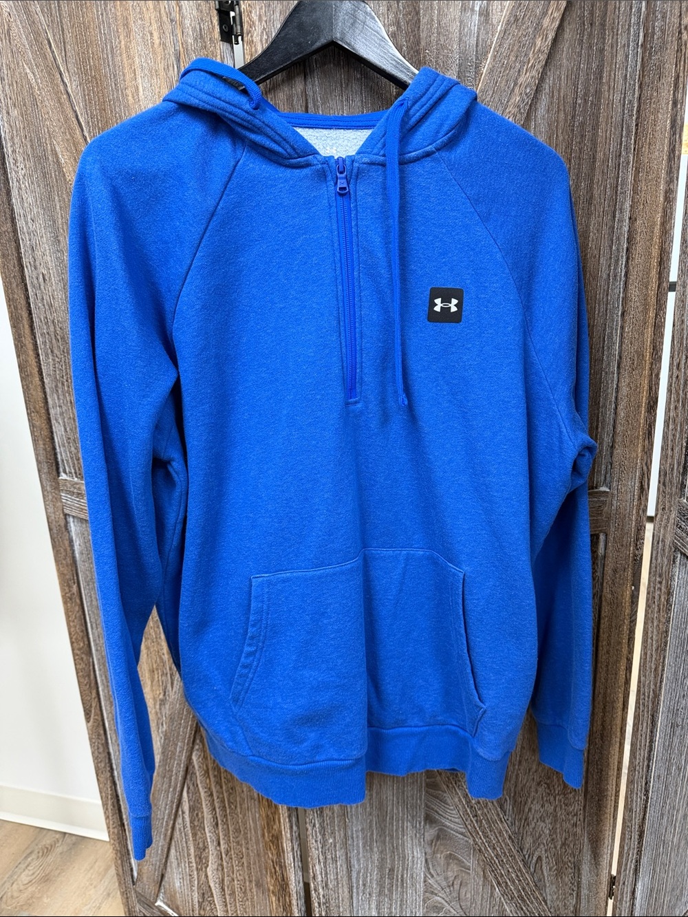 Under Armour Royal Blue Half-Zip Hoodie